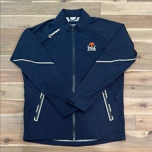 Sunice Blue Windbreaker Lightweight Athletic Jacket golf